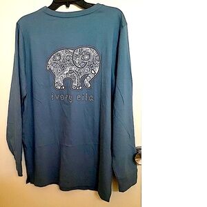 Ivory Ella Fit Long Sleeve T-Shirt